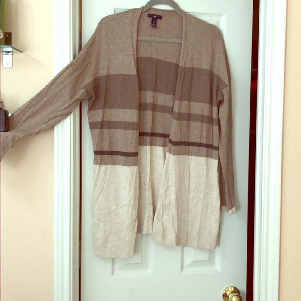 Open Front Cardigan
